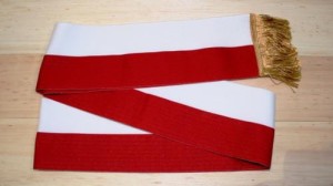 Szarfa pocztu sztandarowego