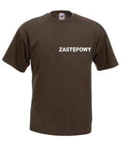 Koszulka funkcyjna "ZASTĘPOWY" WYPRZEDAŻ