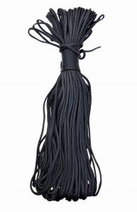 Linka typu PARACORD czarna 30 m