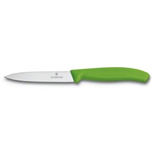 Nóż Victorinox 6.7706.L114 ostrze gładkie 10 cm zielony