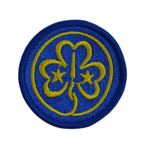 Koniczynka WAGGGS plakietka, naszywka