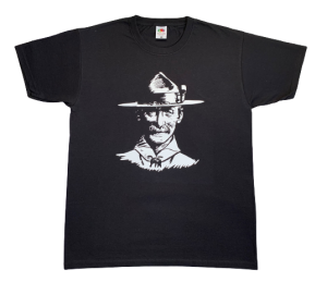 Koszulka Robert Baden-Powell czarna