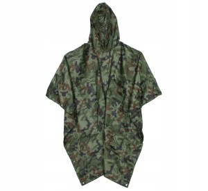 Poncho ripstop TEXAR - PL Woodland