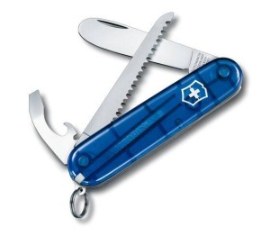 Scyzoryk My First Victorinox dla dzieci  z piłą niebieski