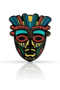 Pin kolorowa maska 03