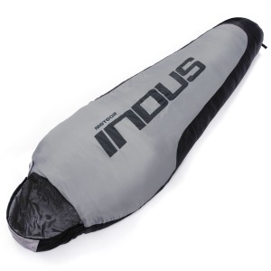 Śpiwór Meteor Indus szary/czarny