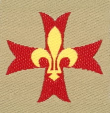 Krzyż beżowy FSE