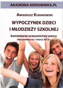 Książka "Wypoczynek dzieci i młodzieży szkolnej"