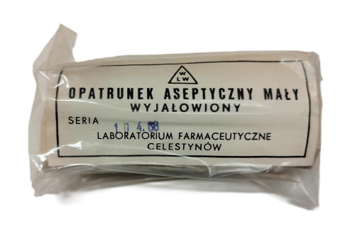 Opatrunek aseptyczny mały wyjałowiony.png