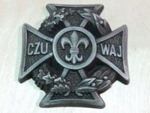 Krzyż Harcerski aluminiowy- duży