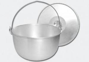 Kociołek aluminiowy 10l