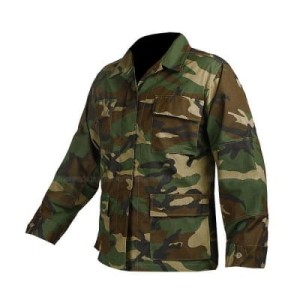 Bluza wojskowa BDU Woodland - WYPRZEDAŻ