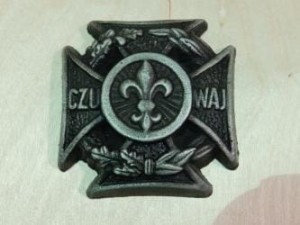 Krzyż Harcerski aluminiowy- mały