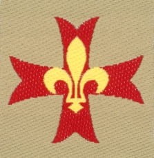 Krzyż beżowy FSE