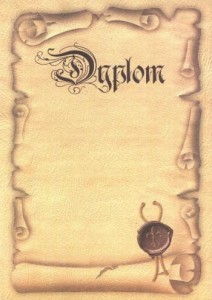 Dyplom Papirus - ozdobny A4
