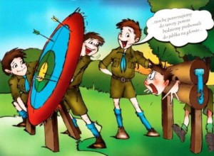 Kartka pocztowa - Dyby