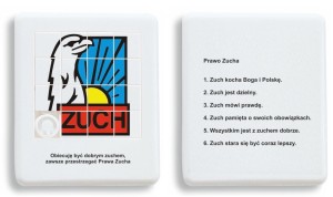 Układanka ze Znaczkiem Zucha